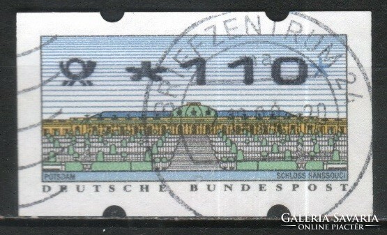 Autómata bélyegek 0054 (Német) Mi autómata 2 2,3  110 Pfg.  2,00 Euró