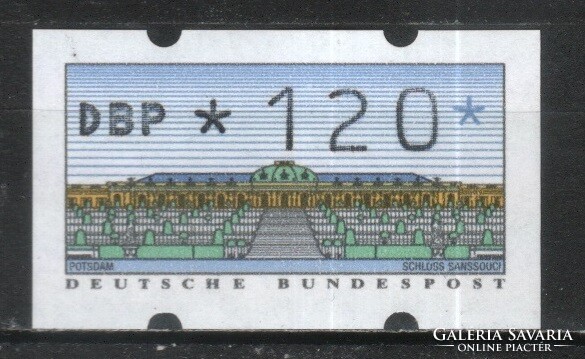 Autómata bélyegek 0040 (Német) Mi autómata 2  1.1 postatiszta  120 Pfg.   3,00 Euró