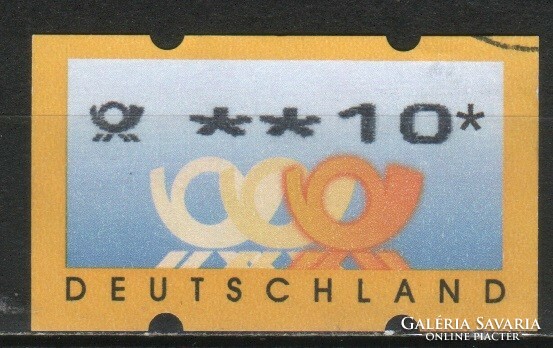 Autómata bélyegek 0057 (Német) Mi autómata 3  1   10 Pfg.  1,50 Euró