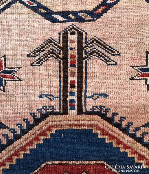 Antique Caucasian carpet. 153 X 119 cm. Rare!