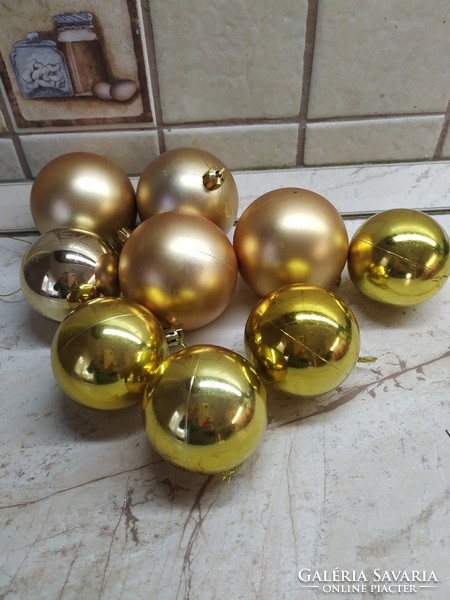 Retro Christmas tree decoration for sale! Gold ball, Christmas tree ornament for sale!
