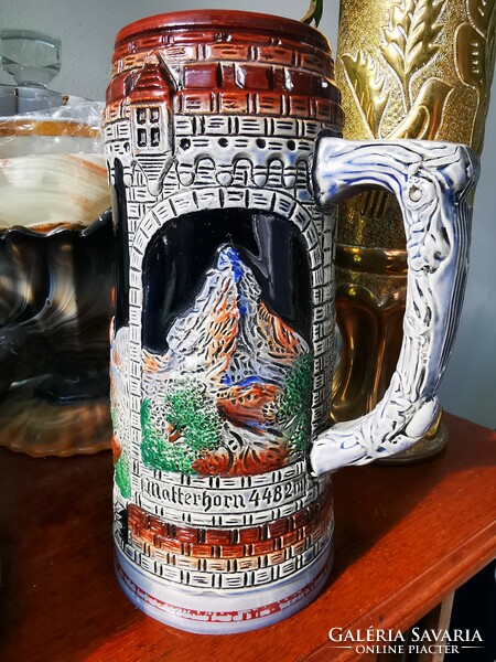 Swiss beer mug, 20 cm