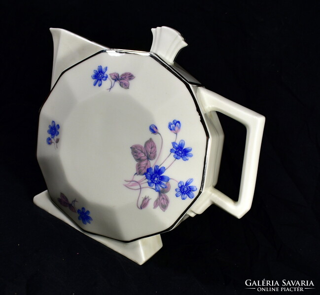 Art deco Limoges porcelain teapot!