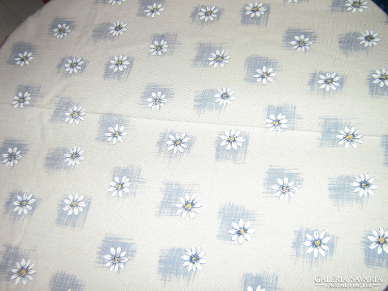 Beautiful vintage floral woven tablecloth new