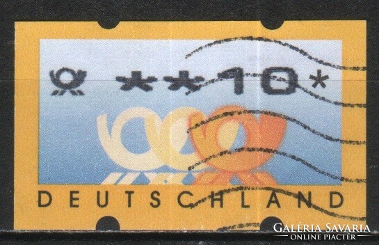 Autómata bélyegek 0056 (Német) Mi autómata 3  1   10 Pfg.  1,50 Euró