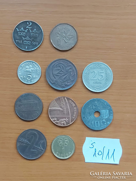 Mixed coins 10 s10/11