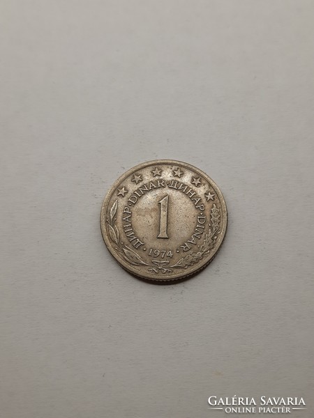 Yugoslavia 1 dinar 1974