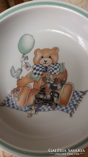 Alföldi children's children's deep plate with fairy-tale pattern teddy bears