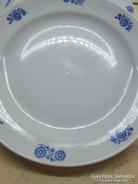 Zsolnay porcelán lapos tányér 4 db eladó!