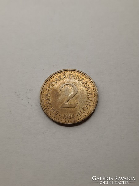 Yugoslavia 2 dinars 1984