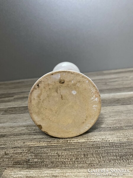 Old ceramic candle holder