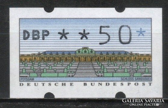 Autómata bélyegek 0036 (Német) Mi autómata 2  1.1 postatiszta  50 Pfg.   1,50 Euró