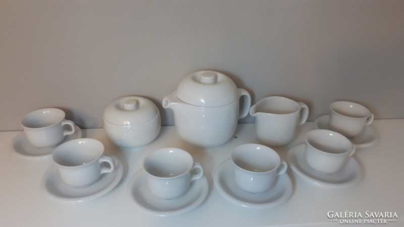 Flawless lowland porcelain coffee set for six people