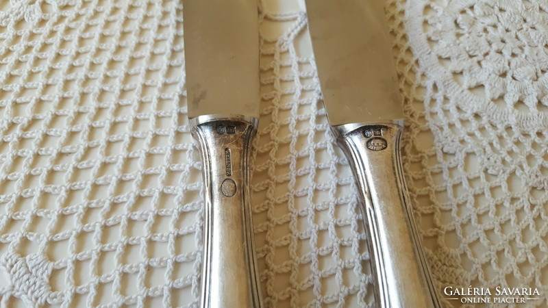 Wellner patent silver-plated table knife 5 pcs.