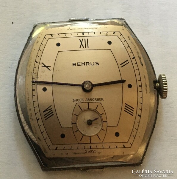 Benrus Swiss vintage men's manual winding extremely rare wristwatch