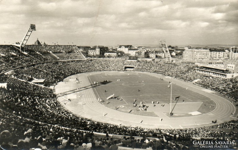 BP - 082 Budapesti séta,  Népstadion aranykora