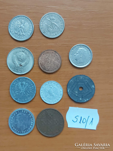 Mixed coins 10 s10/1