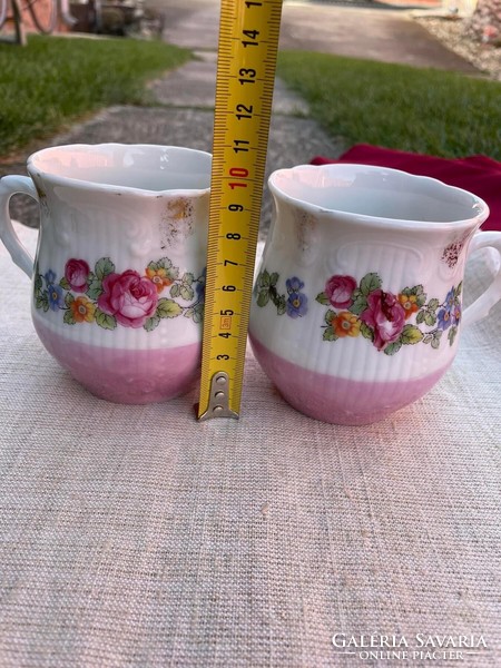 Beautiful flawless floral mugs mug collectors nostalgia piece