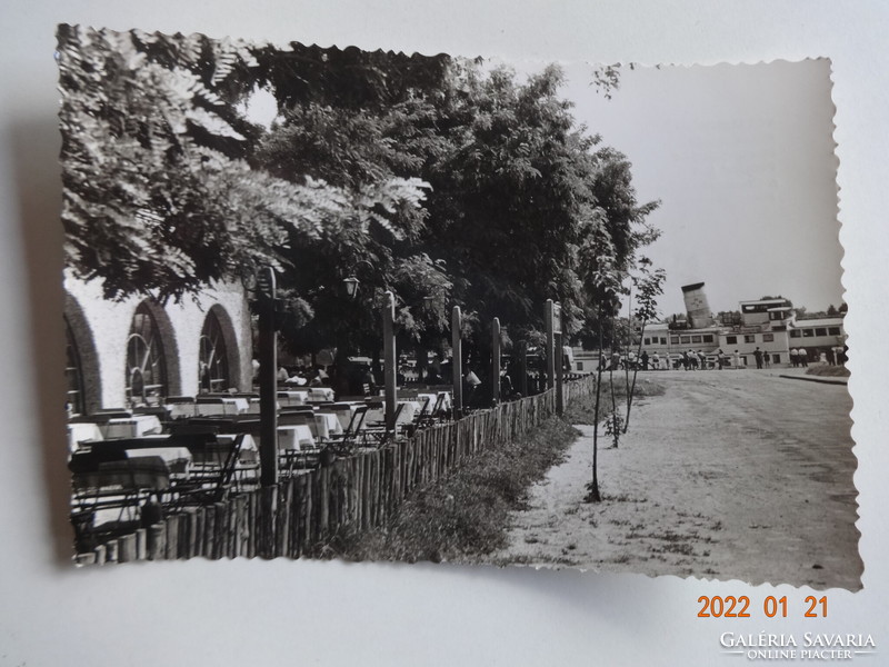 Old postcard: Stalin city, fishing inn