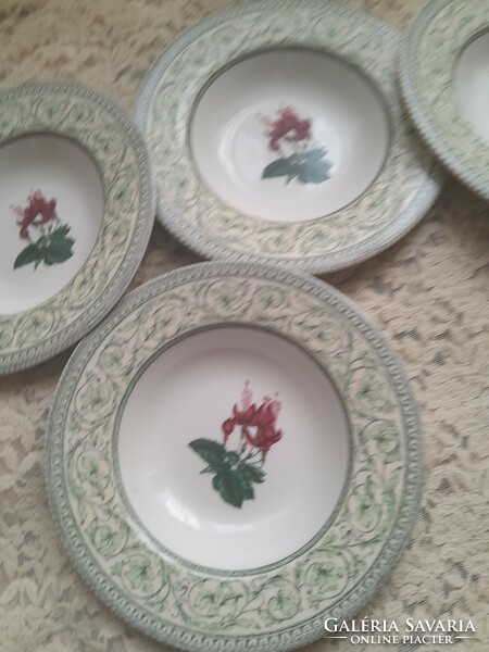 English deep plate 5 pieces beautiful