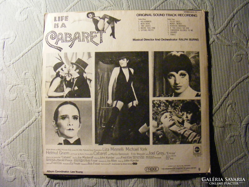 Cabaret  LP - Liza Minnelli - Original Soundtrack 1972