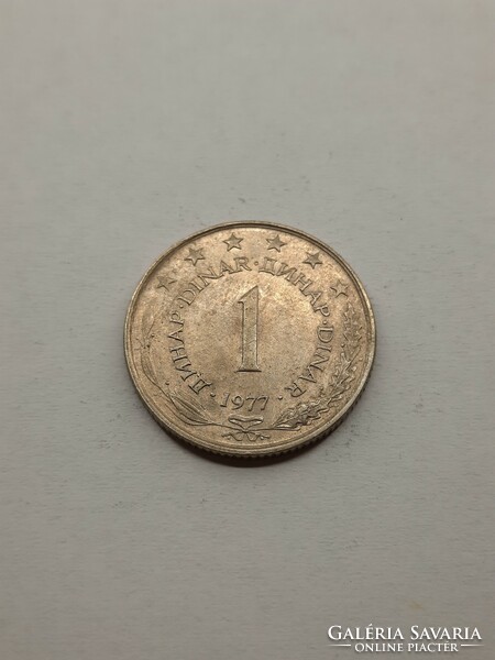 Yugoslavia 1 dinar 1977