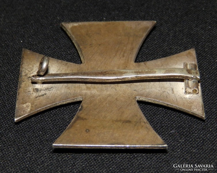 Német 2. VH Vaskereszt Iron Cross / Eisernes Kreuz EK1 Schauerte & Hohfeld nem mágneses belső maggal