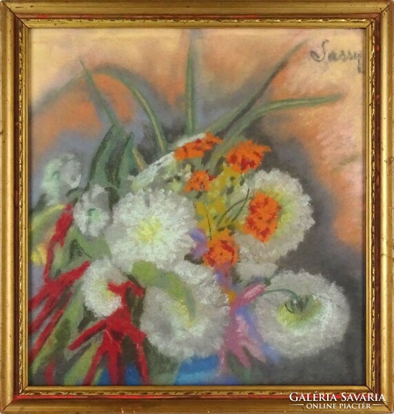 1F336 Hungarian painter xx. Century: bouquet of flowers