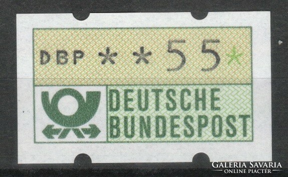 Autómata bélyegek 0029 (Német) Mi autómata 1 postatiszta  55 Pfg.   1,50 Euró