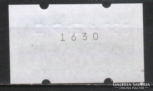 Autómata bélyegek 0033 (Német) Mi autómata 2 2.1  290 Pfg  postatiszta sorszámozott   4,50 Euró