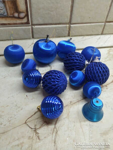 Retro Christmas tree decoration for sale! Blue ball, Christmas tree ornament for sale!