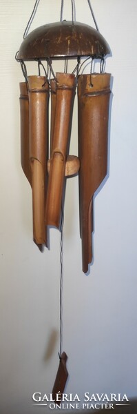 Large wooden wind chime