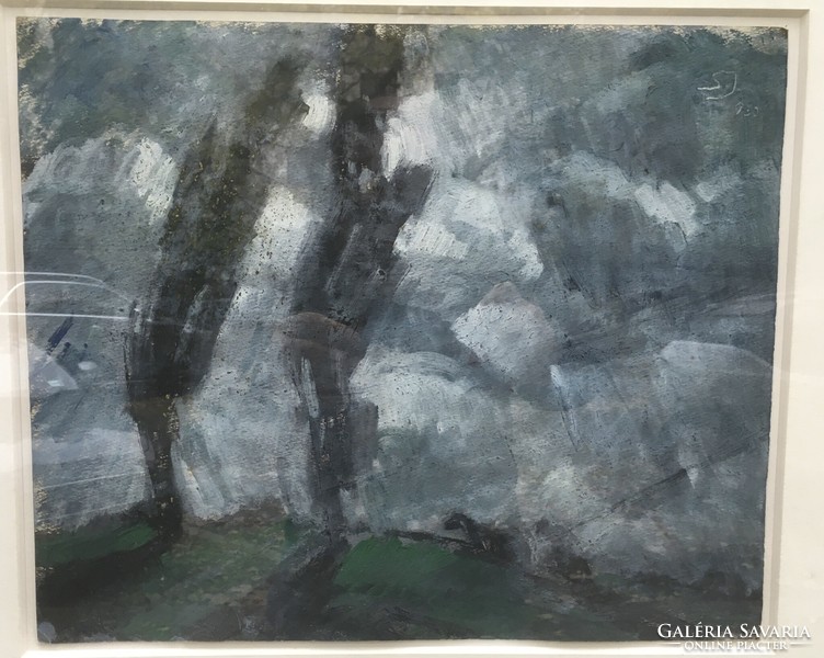 János Schadl: lonely trees