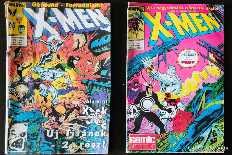 X-Men és Batman kéregény csomag