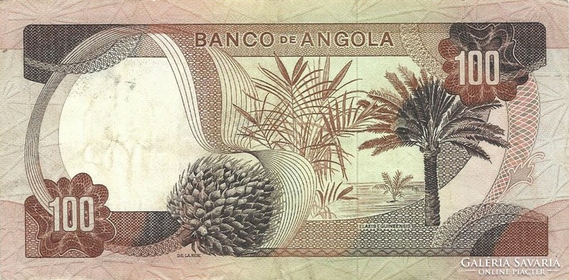 100 Escudos 1972 Angola 2.