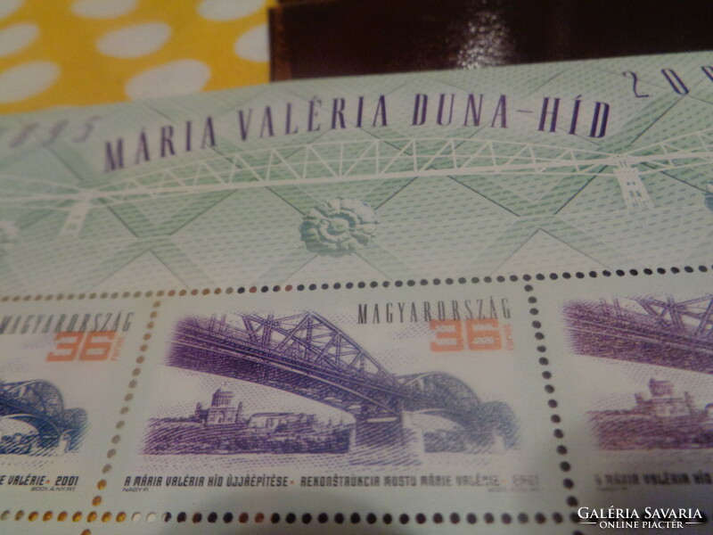 Mária Valéria  Duna híd  , újjáépítés 1895 - 2001 .