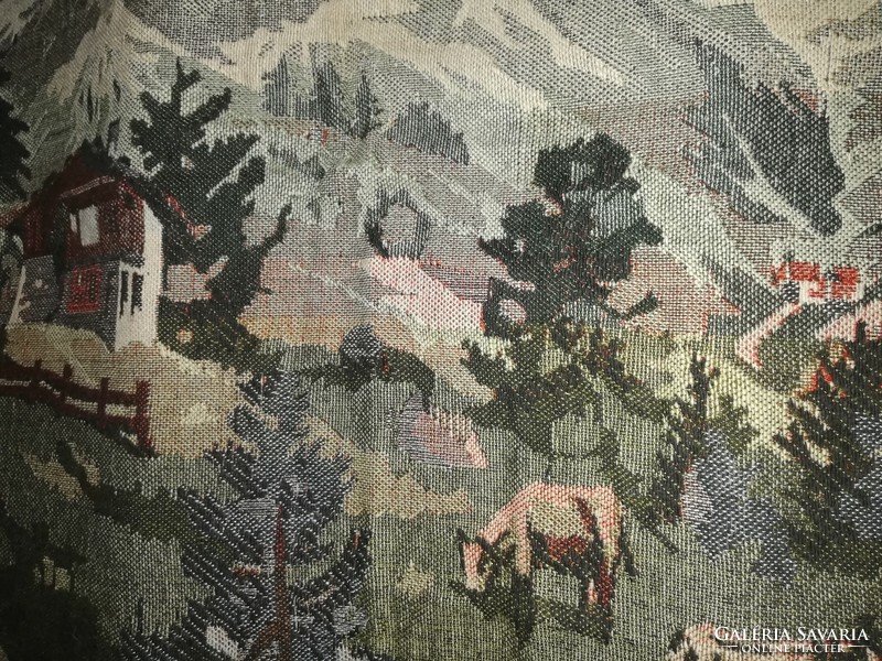 Farmhouse decoration, viable woven tapestry