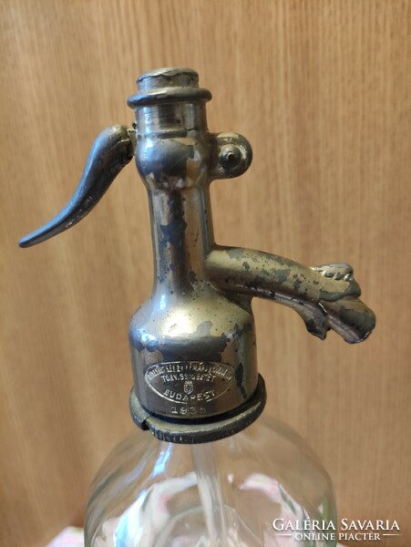 Antik szódásüveg