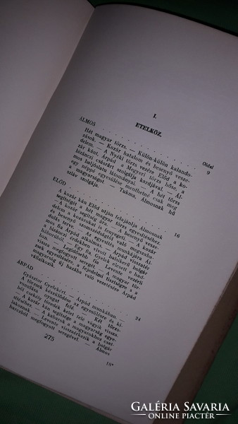 1925.Kozma Andor: Honfoglalás TÖRTÉNELMI REGE könyv a képek szerint PANTHEON