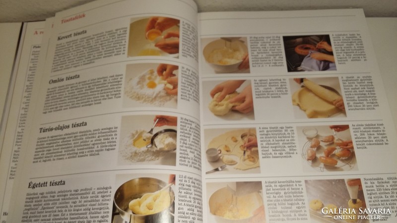 Édességek szakácskönyv, süteményes könyv