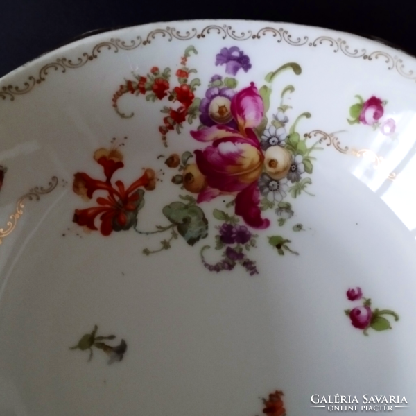 Beautiful antique carl knoll karlsbad porcelain salad or side dish