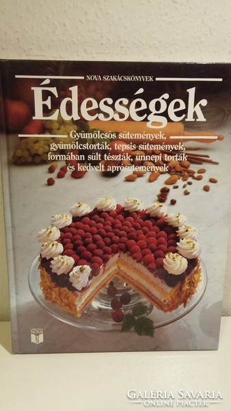 Édességek szakácskönyv, süteményes könyv