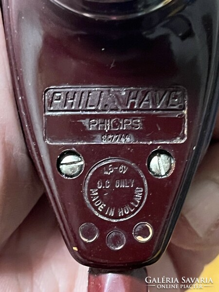 Philips philishave electric shaver shaver 60s nice condition !!! 1.5-6V !!!