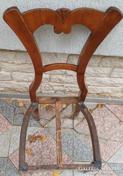 Antique Biedermeier chair desk smoking section. Removable seat. Promotion if you also choose a table!