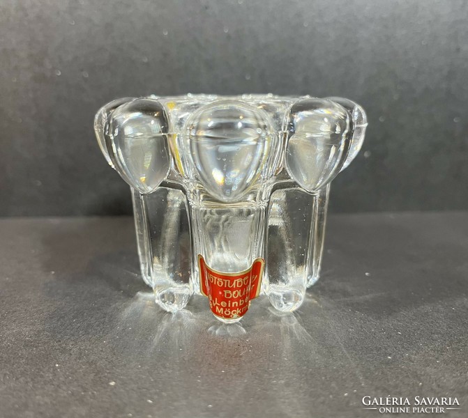 Reims crystal candle holder