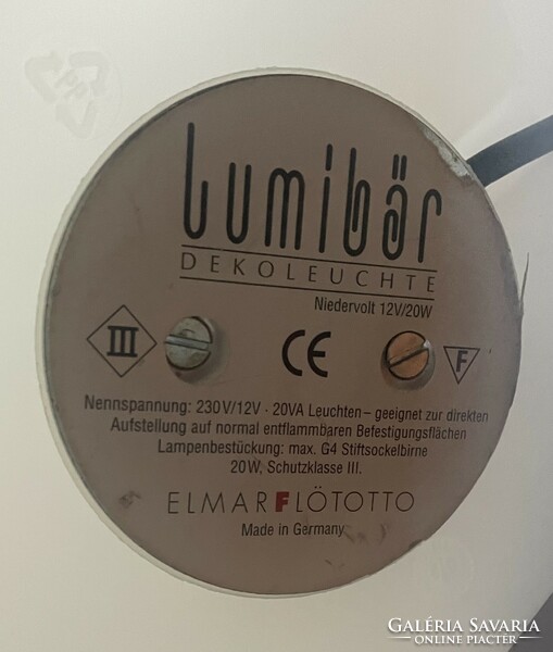 Original vintage lumibär gummy bear lamp