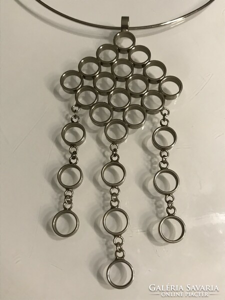 Modern applied art collars made of stainless steel