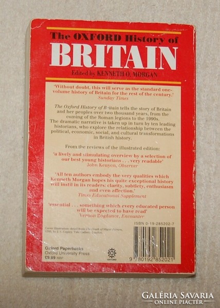 The Oxford history of Britain Kenneth O. Morgan(editor)