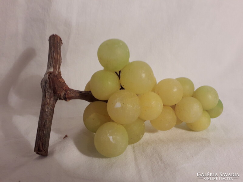 Antique old mineral grape decoration