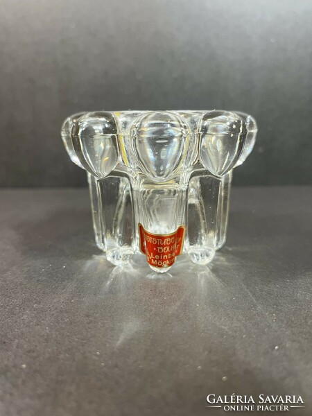 Reims crystal candle holder